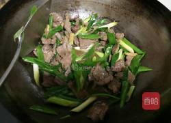 京味葱爆羊肉的做法图解2