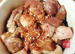 干豆角蒸五花肉的做法图解2