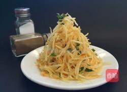 凉拌酸辣土豆丝的做法图解8