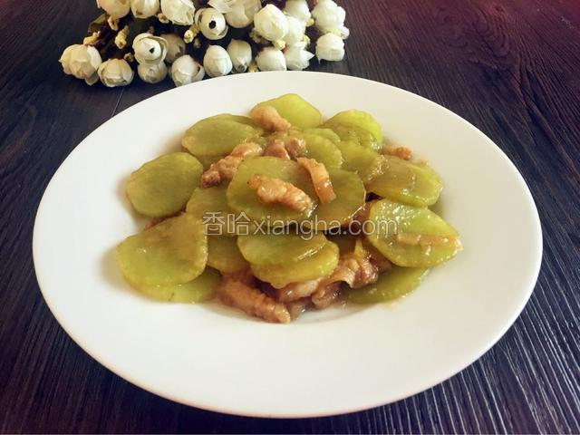 笋片炒肉