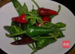 尖椒爆鸡心的做法图解1