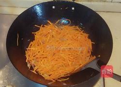 胡萝卜丝炒肉的做法图解6