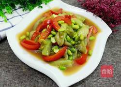 丝瓜炒毛豆的做法图解8