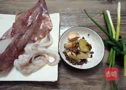 冷盘卤鱿鱼的做法图解1