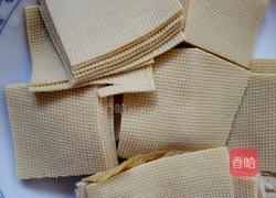 大白菜炖干豆腐的做法图解3