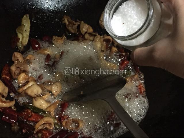 放入味精