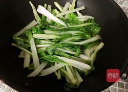 农家小白菜的做法图解4