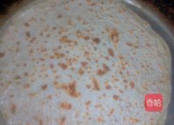 筋饼卷菜的做法图解4