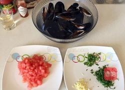 法式茄汁贻贝的做法图解2