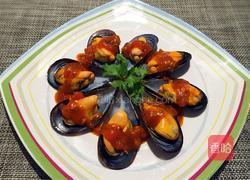 法式茄汁贻贝的做法图解7