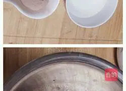 Illustration of making glutinous rice cake 2