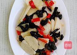 黑木耳炒山药的做法图解7