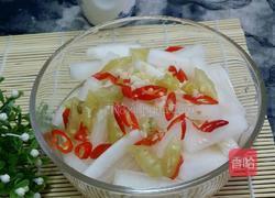酸辣萝卜条的做法图解4