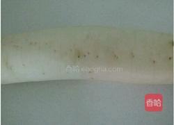 酸辣萝卜条的做法图解1