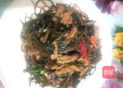 海带炒肉丝的做法图解6