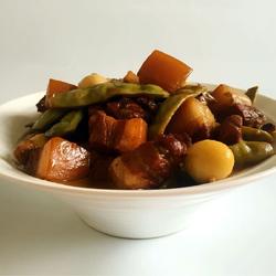 扁豆焖肉的做法[图]