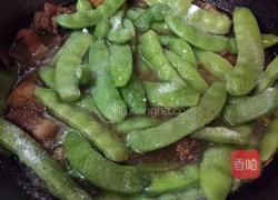 扁豆焖肉的做法图解5