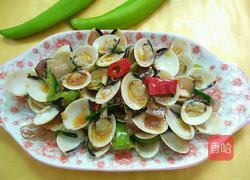 酱爆花蛤的做法图解9