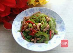 苦瓜炒瘦肉的做法图解11