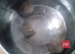 青菜丸子汤的做法图解3