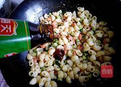 黄瓜火腿蛋炒烟斗意面的做法图解16