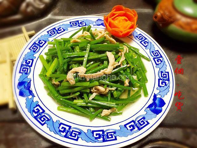 韭苔炒肉