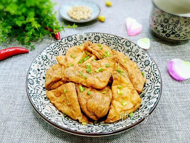 红烧三角油豆腐
