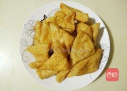 红烧三角油豆腐的做法图解1
