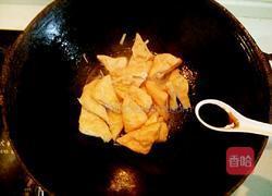 红烧三角油豆腐的做法图解5