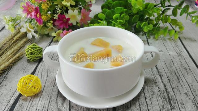 牛奶番薯糖水