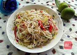 酸辣绿豆芽的做法图解8