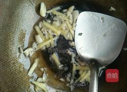 青菜炒年糕的做法图解3