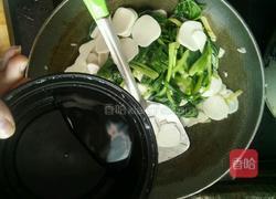 青菜炒年糕的做法图解5