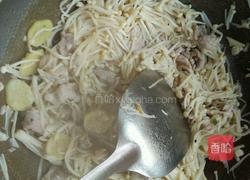 金针菇肉丝的做法图解5