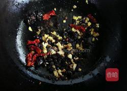 空心菜爆豆鼓的做法图解5