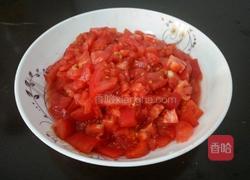 番茄黄豆的做法图解4
