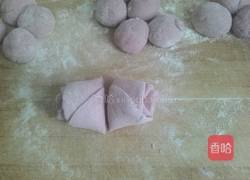 紫薯花样馒头的做法图解7