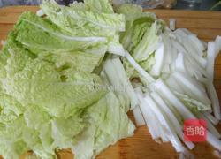 大白菜炖豆腐的做法图解3