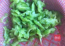 苦瓜炒虾米的做法图解5
