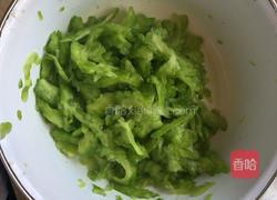 苦瓜炒虾米的做法图解4