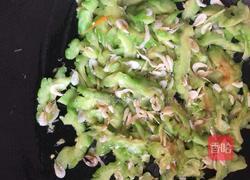 苦瓜炒虾米的做法图解9