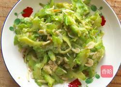 苦瓜炒虾米的做法图解10
