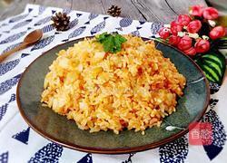 辣白菜炒饭的做法图解9