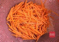 炒胡萝卜的做法图解4