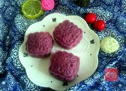 紫薯南瓜冰皮月饼的做法图解12