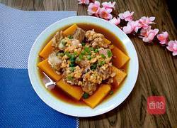 南瓜蒸排骨的做法图解9