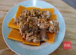 南瓜蒸排骨的做法图解6