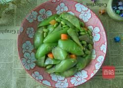 丝瓜烧毛豆的做法图解8