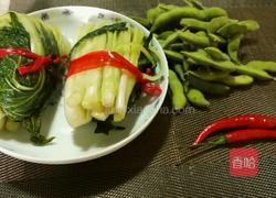 抱腌菜炒毛豆的做法图解1