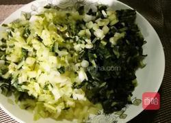 抱腌菜炒毛豆的做法图解3